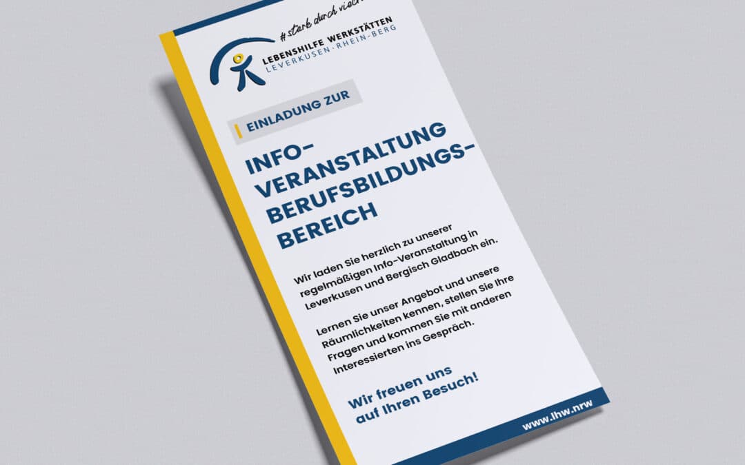 Regelmäßige Info-Veranstaltungen: Berufliche Bildung bei der LHW entdecken